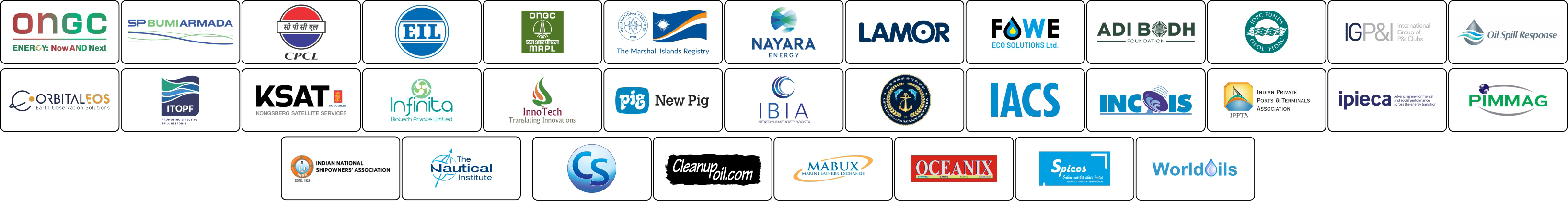 Past Participating Organizations